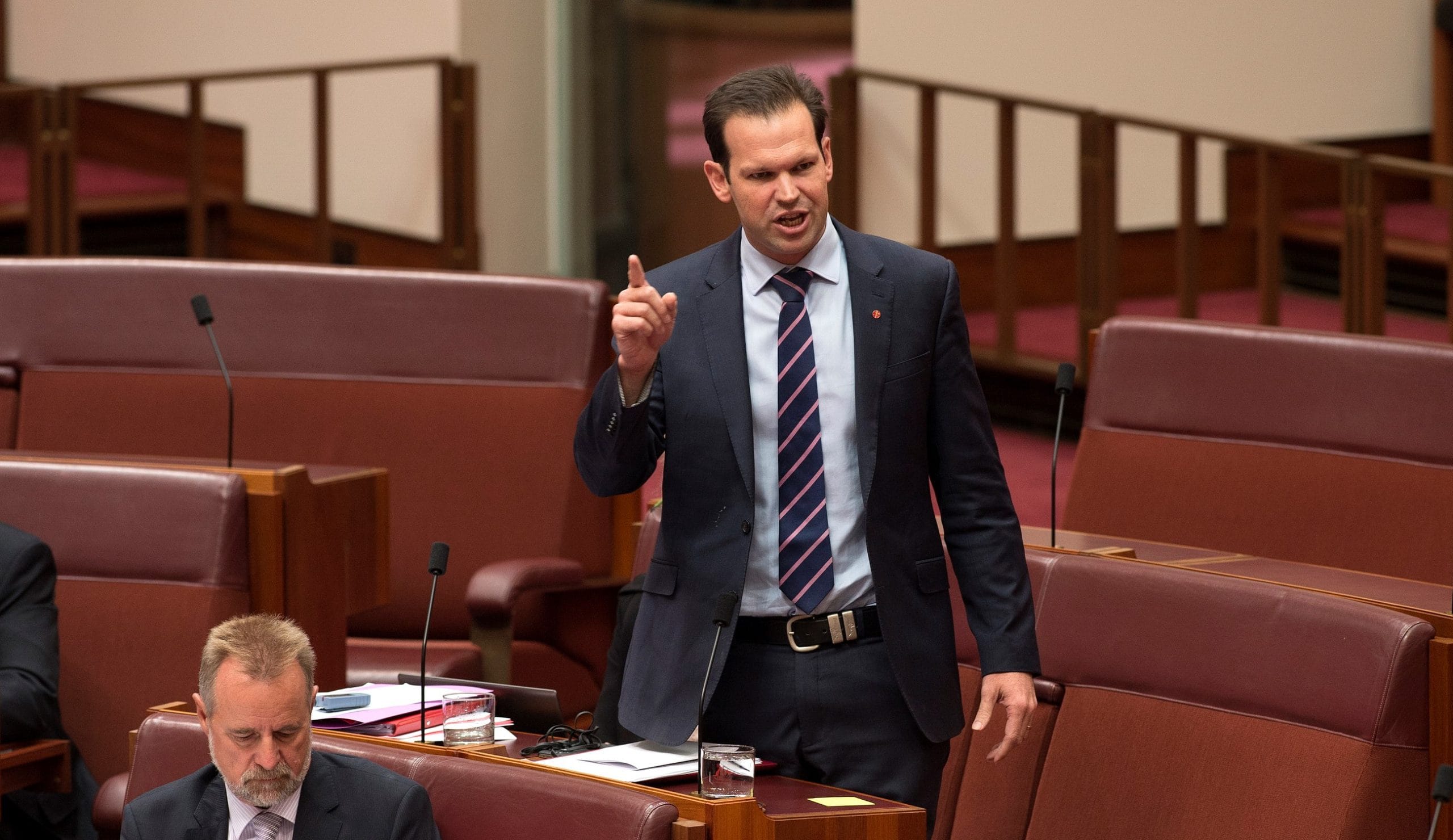 Senator Canavan speaking in the senate